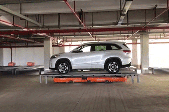 中建承建亚洲最大AGV智能停车楼竣工4.gif
