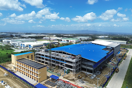 东南亚截至目前最大的冰淇淋工厂封顶1.jpg